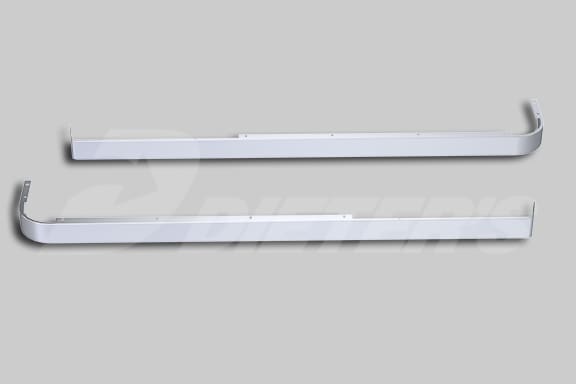 Blank 58″ Sleeper Panels with Extenders For Dual Cab Exhaust image